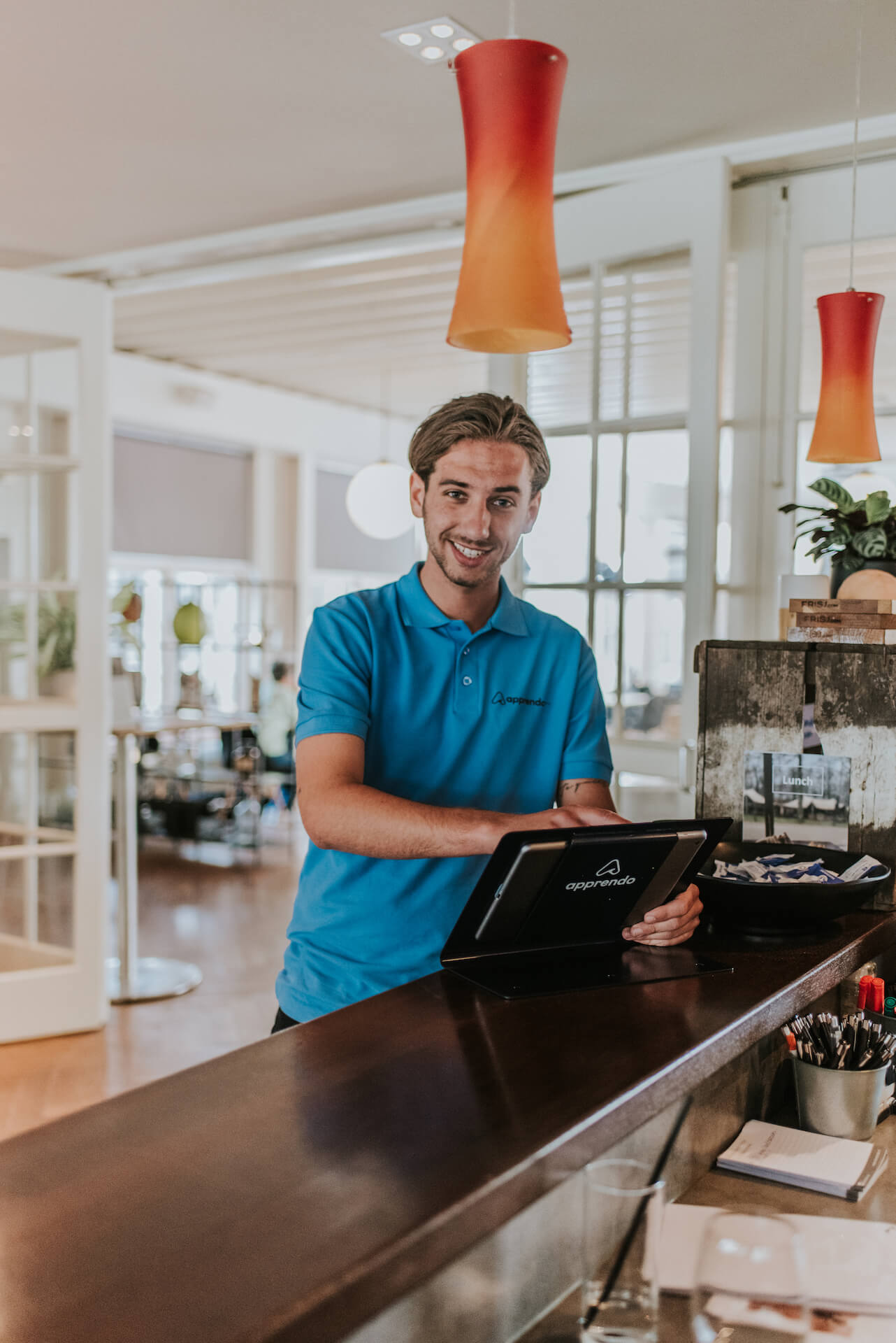 Jimmy Lubbersen, medewerker van Apprendo.