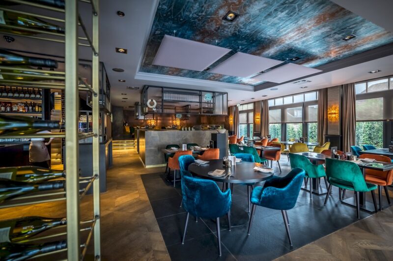 Het interieur van restaurant Van Sprang in Ermelo. Die ook Apprendo gebruikt om de efficiency en output te optimaliseren.