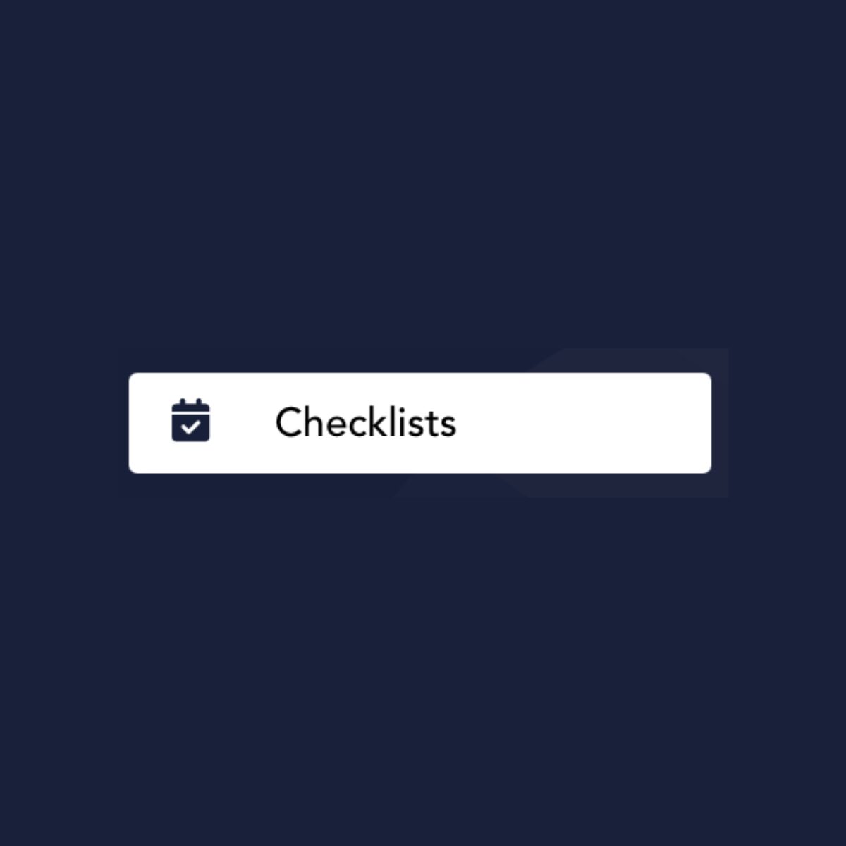 Checklists eindbaas